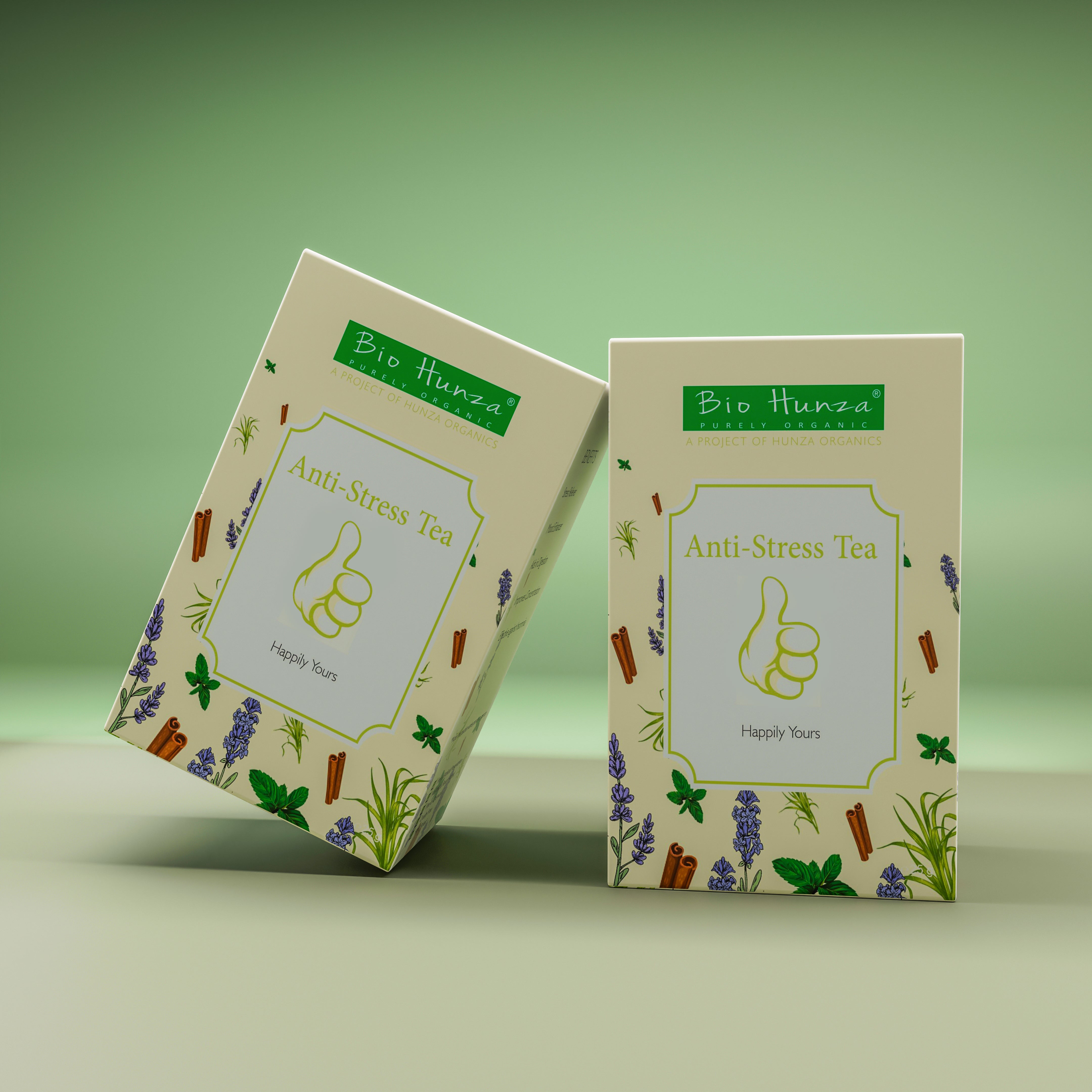 🍵 Anti-Stress Tea 25g– Perfect Blend | Calming Herbal Tea for Relaxation, Better Sleep & Anxiety Relief – Biohunza