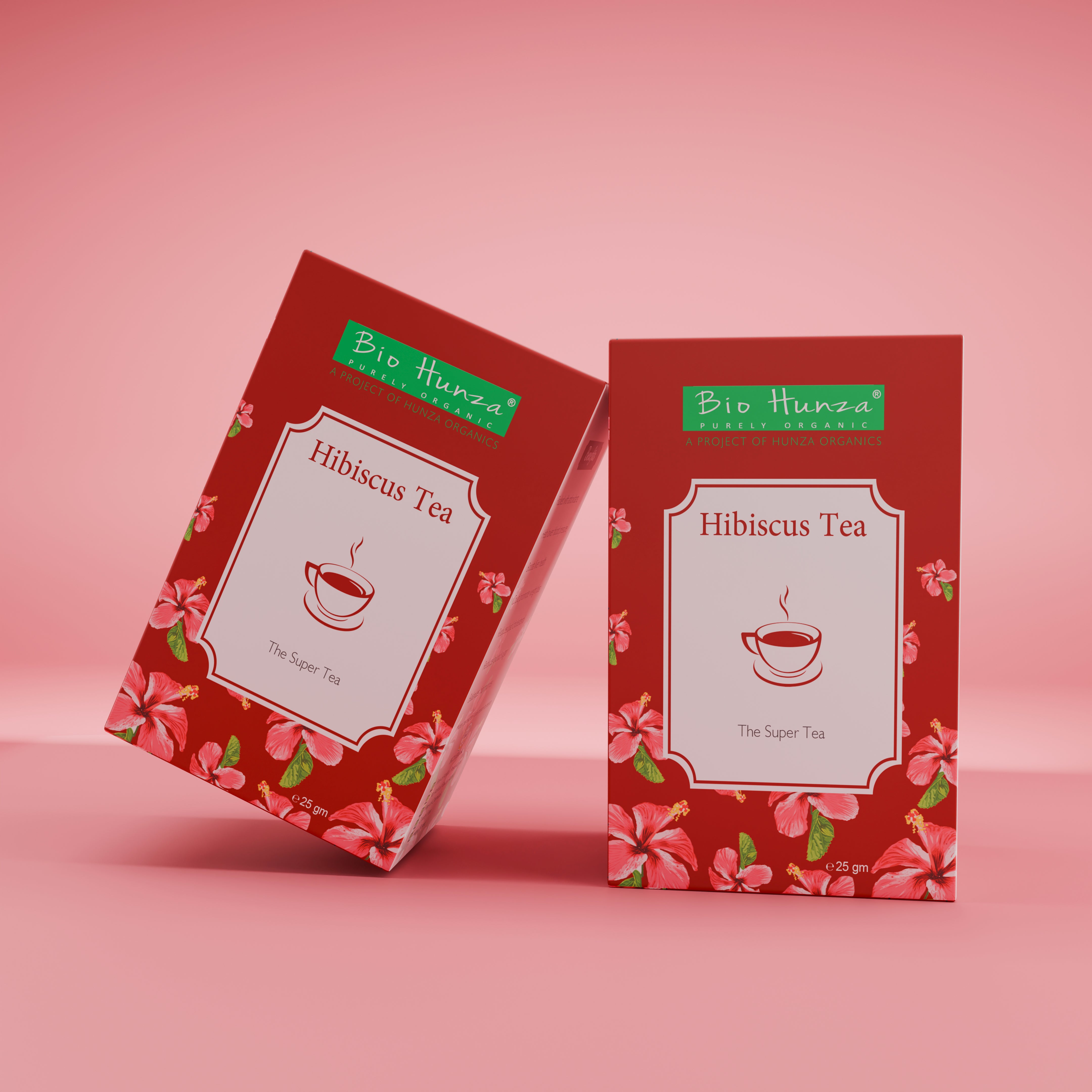 🌺 Organic Hibiscus Tea 25g(Gul-e-Khatmi Chai | گُلِ خطمی چائے) – Caffeine-Free Antioxidant Herbal Tea