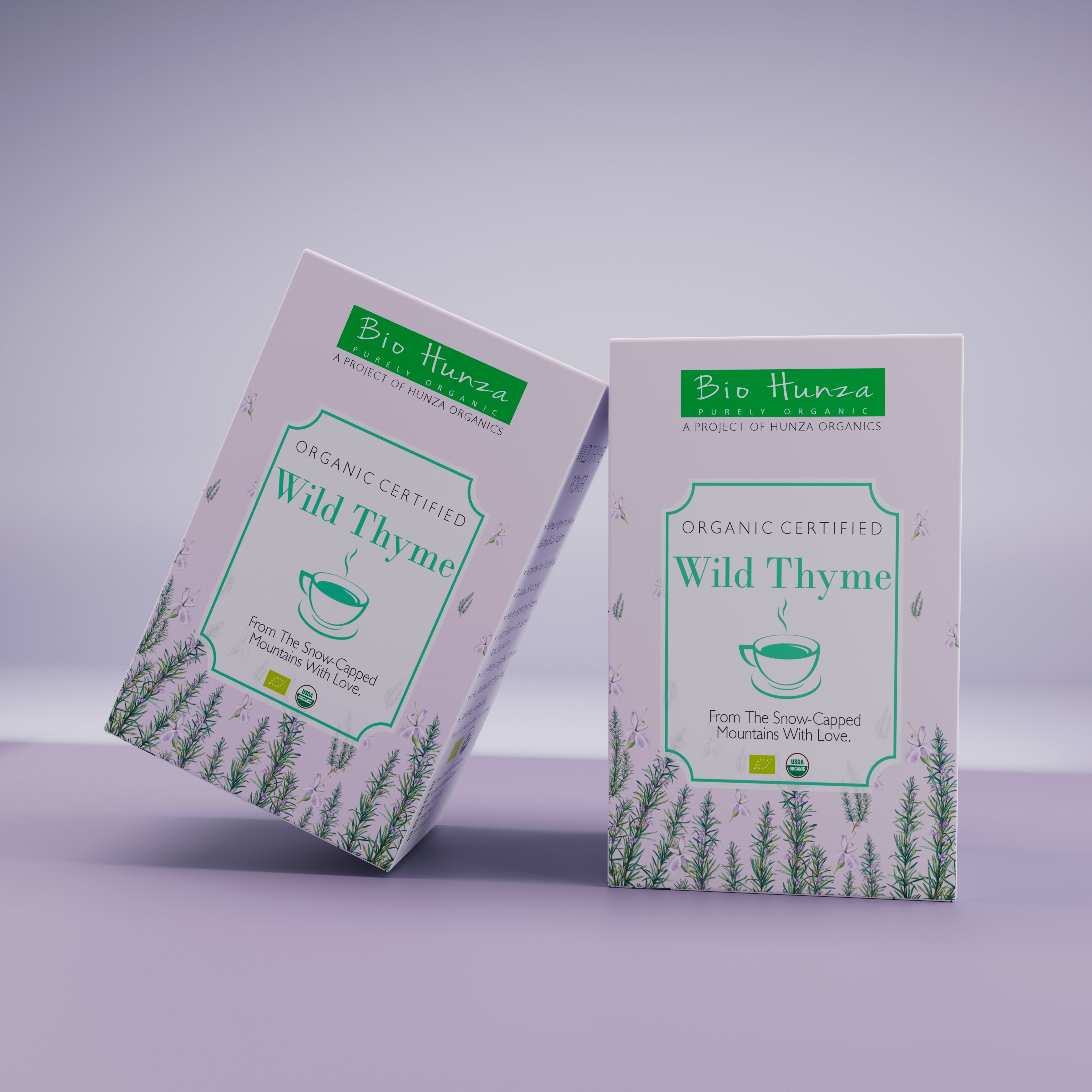 🌿 Wild Thyme 40g(Jangli Ajwain | جنگلی اجوائن) – 100% Natural & Organic Herbal Remedy for Cough, Digestion, and Infections | Caffeine-Free Herbal Tea – Biohunza